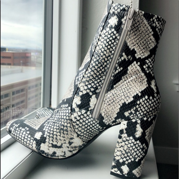 Aldo Shoes - ALDO Snakeskin booties